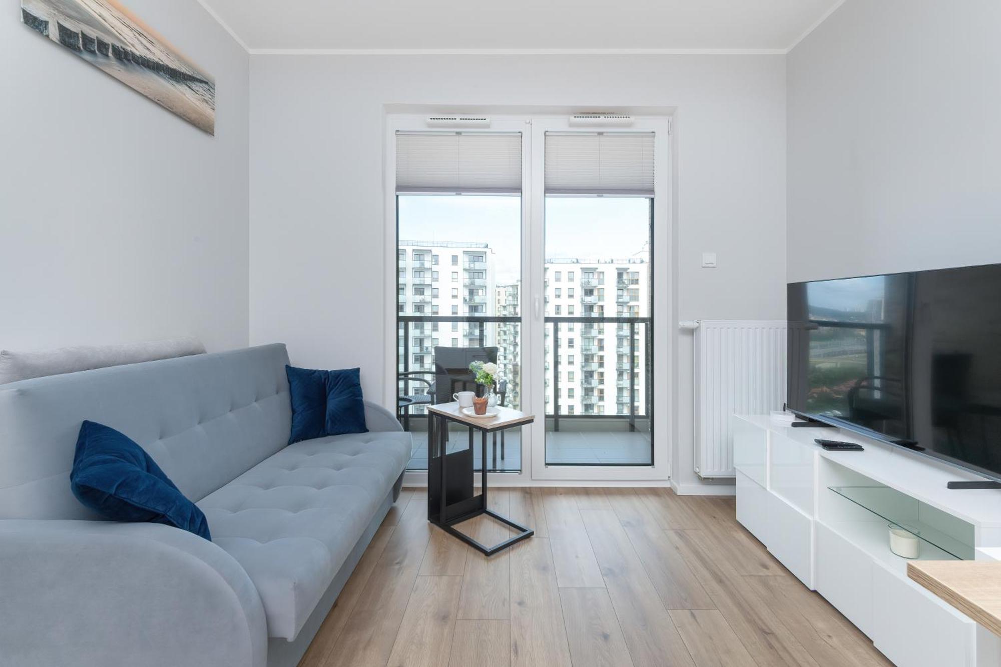 Lejlighed Nowa Letnica Comfortable With Balcony & Parking By Renters *